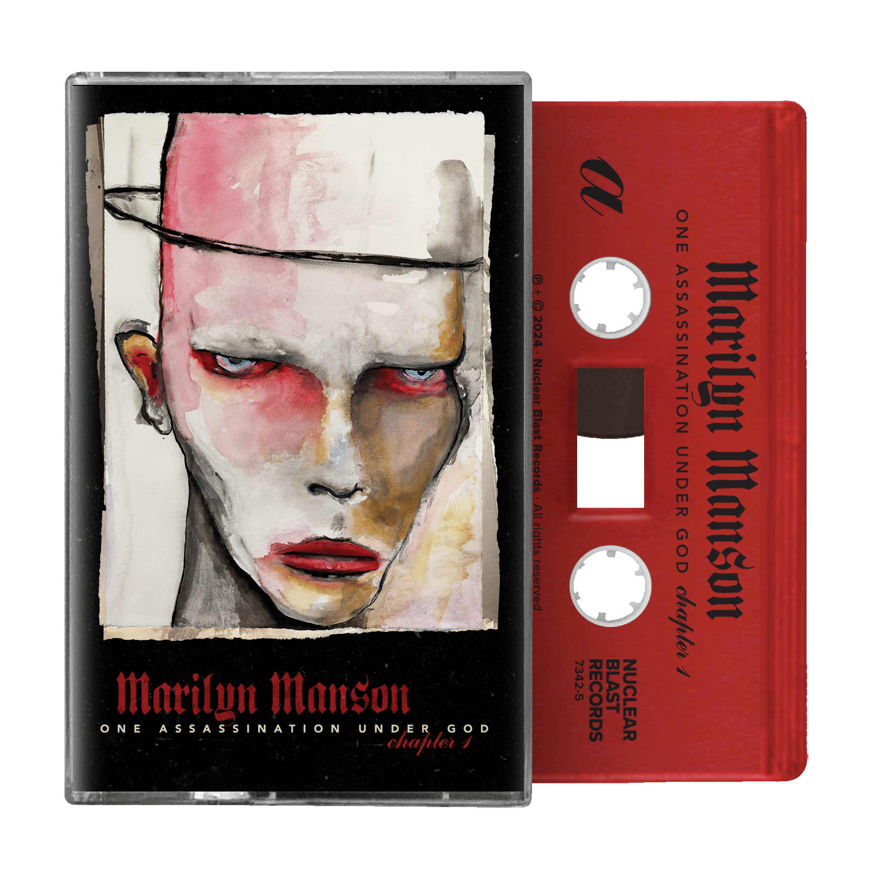 MARILYN MANSON/マリリン・マンソンカセットテ一プ 三枚 マリリン・マンソン 2025 高画質プロモ Marilyn Manson DVD