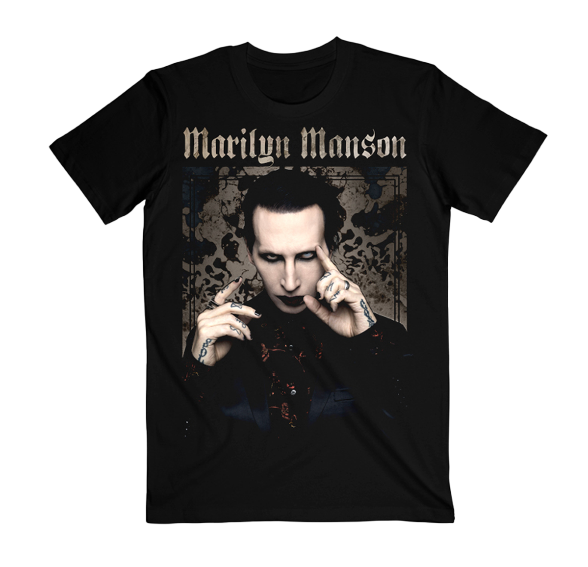 Pointing Black Tee – Marilyn Manson Store