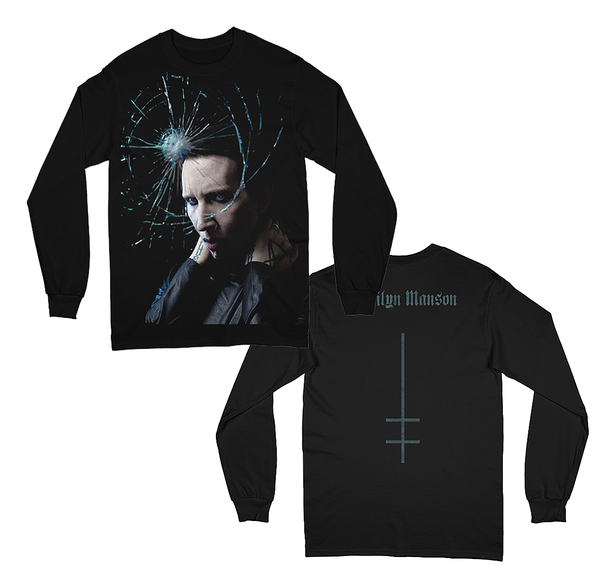 Shattered Long Sleeve Tee