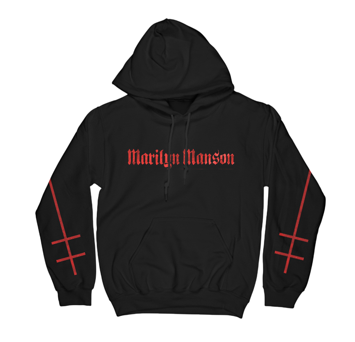 Little Cross Photo Pullover Hoodie