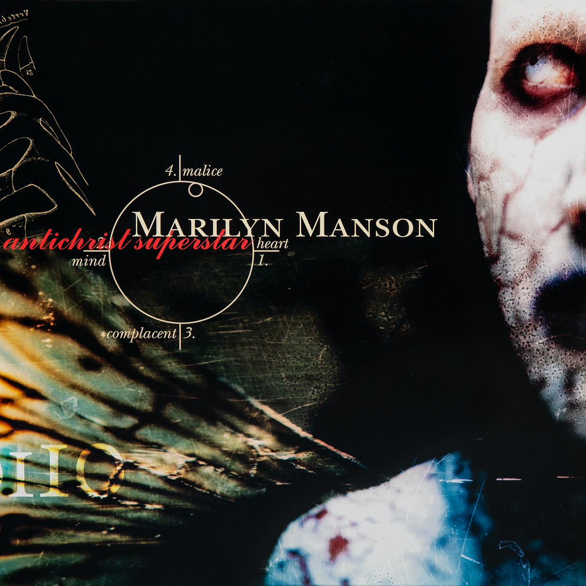マリリン・マンソン Antichrist Superstar LP2枚組 Antichrist Superstar 30th Anniversary 2LP – Marilyn Manson Store