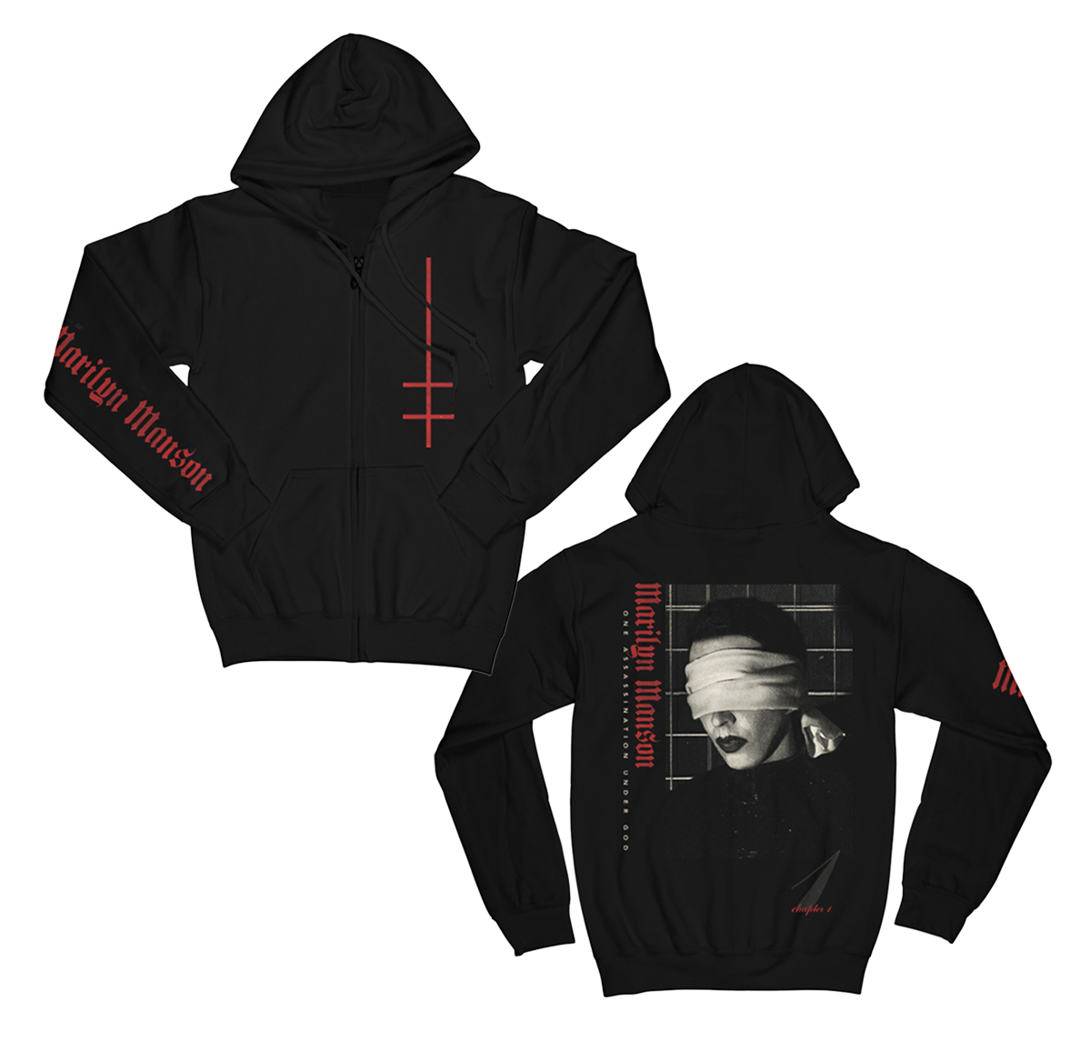 Firing Squad Zip Hoodie