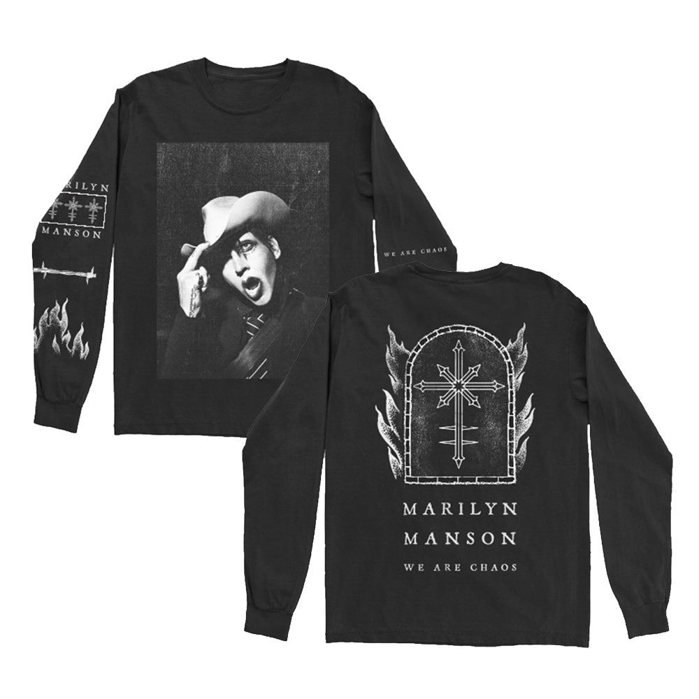 WE ARE CHAOS Cowboy Long Sleeve Tee