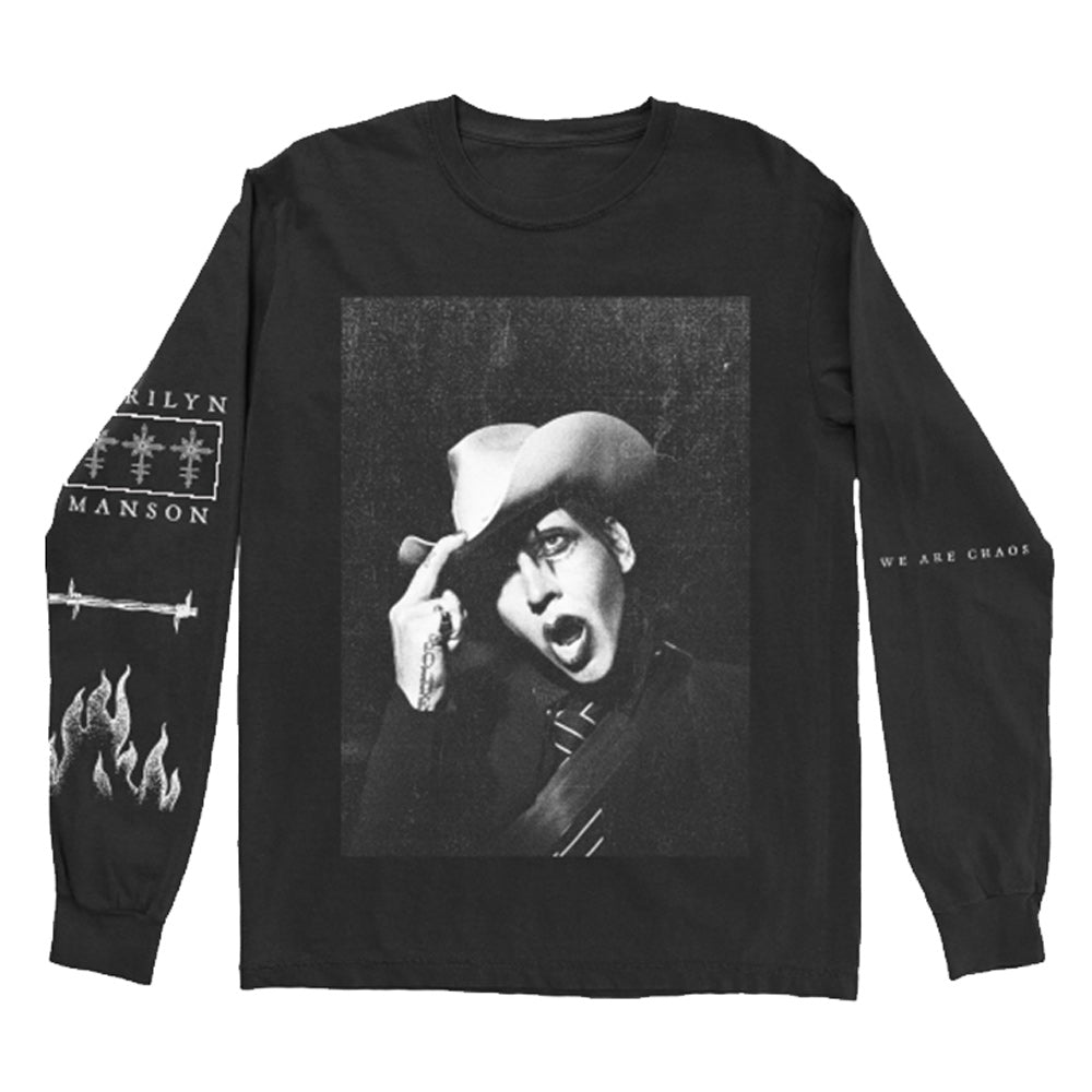 WE ARE CHAOS Cowboy Long Sleeve Tee